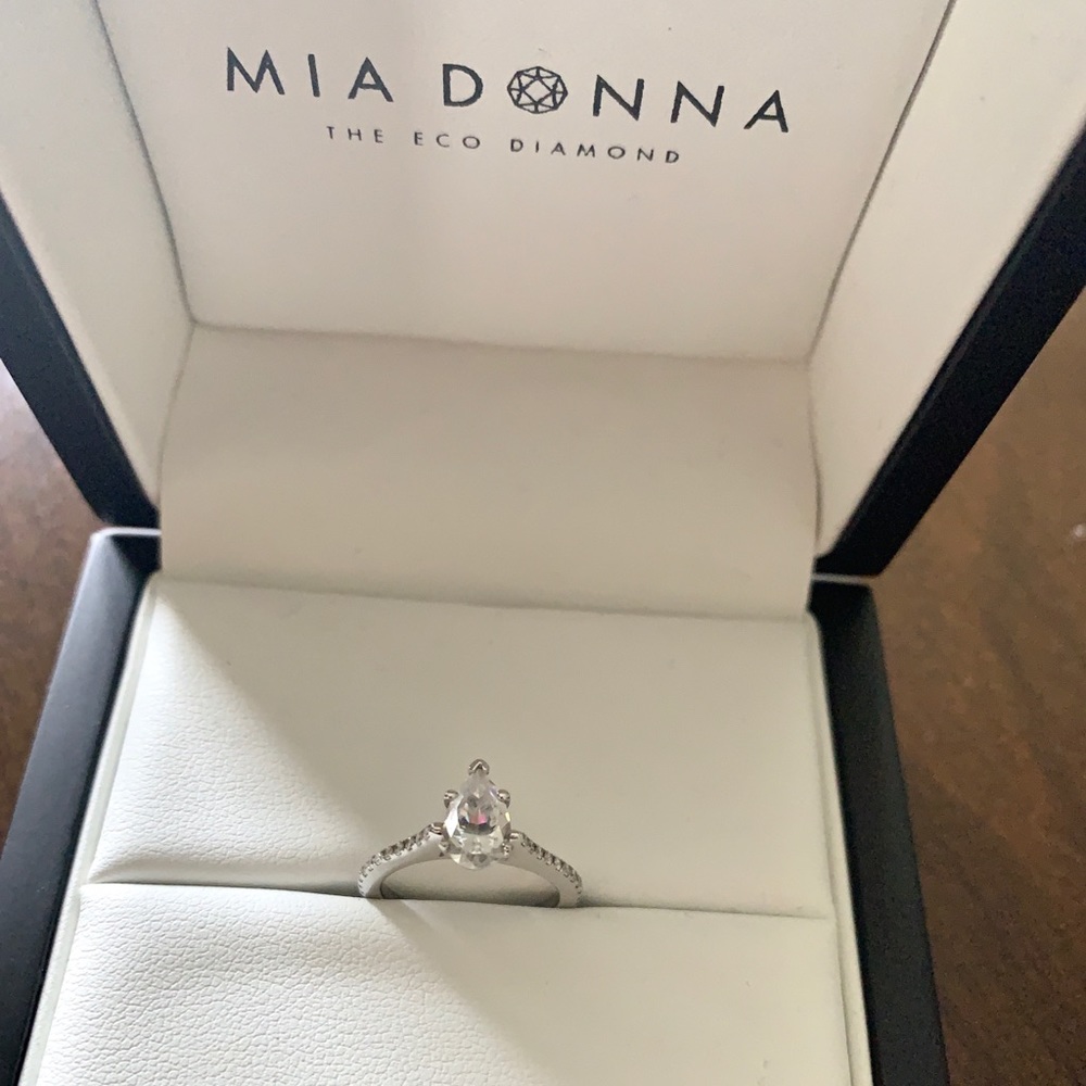 Miadonna Idyllic Stackable Engagement Ring - image 5